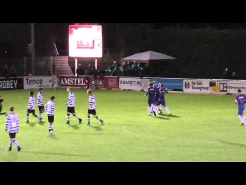 Mart de Kroo zet Goes op 1-3 tegen Zeelandia Middelburg