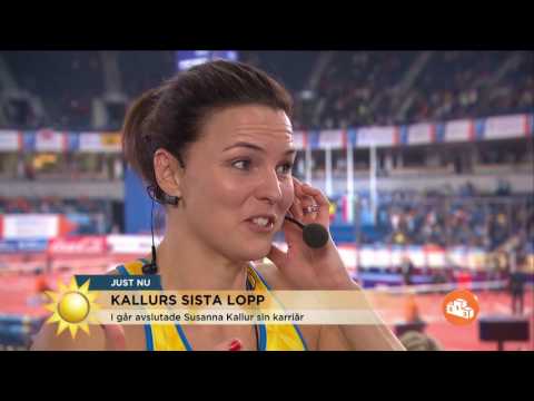 Direktrapport från inomhus-EM med Anna Brolin - Nyhetsmorgon (TV4)