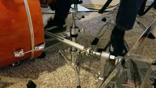 Video thumbnail for Pearl P3002D Eliminator Demon Drive Double Bass Drum Pedal by XanMan Drumming