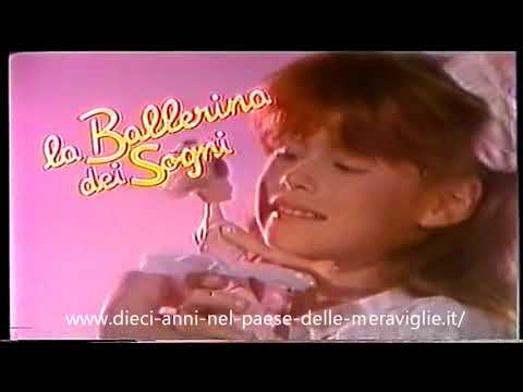 Pubblicità Spot Ballerina dei Sogni 1 Dieci Anni Nel Paese Delle Meraviglie Linea GIG 1985
