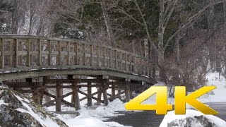 Snow Storm over Lake Yuno-ko and Senjogahara Marshland - Tochigi - 湯ノ湖 戦場ヶ原 - 4K Ultra HD