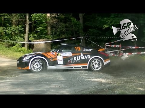 RSMP 52° Rajd Dolnośląski 2018 | ACTION & CRASH from SHAKEDOWN by GRB