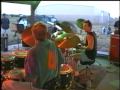 Ginger Baker and his son, Kofi Baker perform a Drum Duet