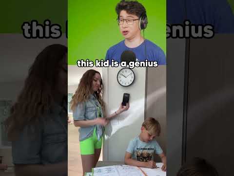 This Kid is Smarter Than His Mom!😱 #reaction