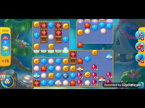 fishdom game / level 8454 / It is like the ads? / thank you 피쉬돔 / 모바일 게임 / 중독성 있는 게임 / 미니 게임