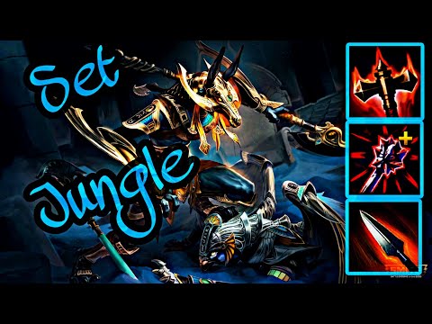 Set Jungle DOMINATION Build| Xtreme Damage! - SMITE Set Conquest Gameplay