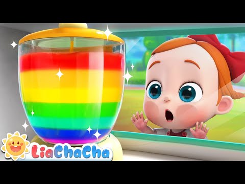Colorful Fruit Juice Song | Yummy Food Series Compilation + LiaChaCha Kids Songs & Nursery Rhymes