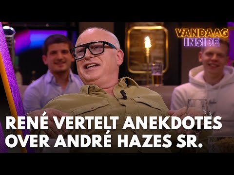 René vertelt mooie anekdotes over vriendschap met André Hazes sr. | VANDAAG INSIDE