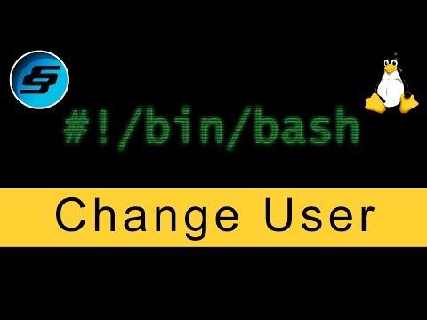 Change User su Bash Scripting