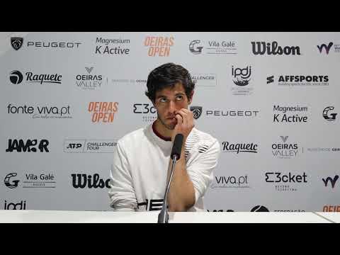 Conferência de Imprensa de Nuno Borges (2R) — Oeiras Open 2 2022