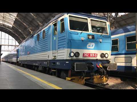ČD 362.169 Ukázkový rozjezd