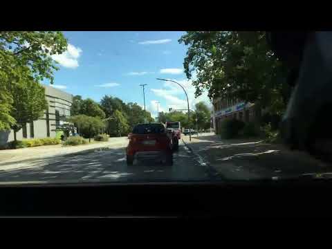 Autofahrt nach Hamburg von Pinneberg