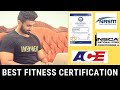 BEST FITNESS CERTIFICATION FOR INDIANS - THE TRUTH [HINDI]