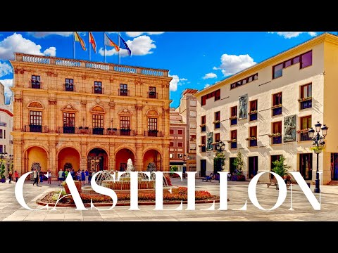 Castellon de la Plana 🇪🇸 Spain | Walking Tour 2025