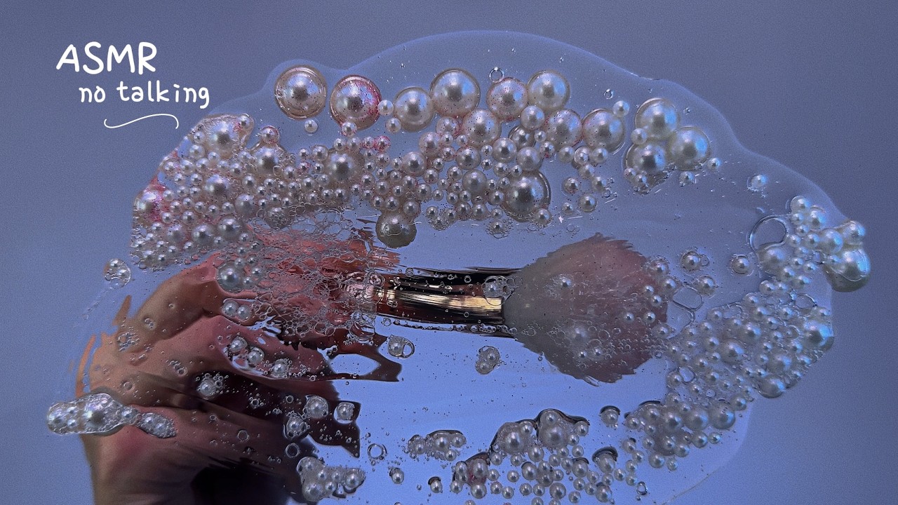 ASMR Skincare and Hair Care Experience at the Mermaid Spa: Layered Sounds & Visual Triggers - inASMR