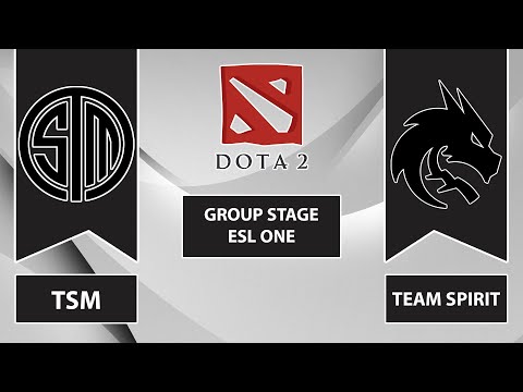 TEAM SPIRIT vs TSM FTX - GROUP STAGE - ESL ONE STOCKHOLM 2022 MAJOR DOTA 2