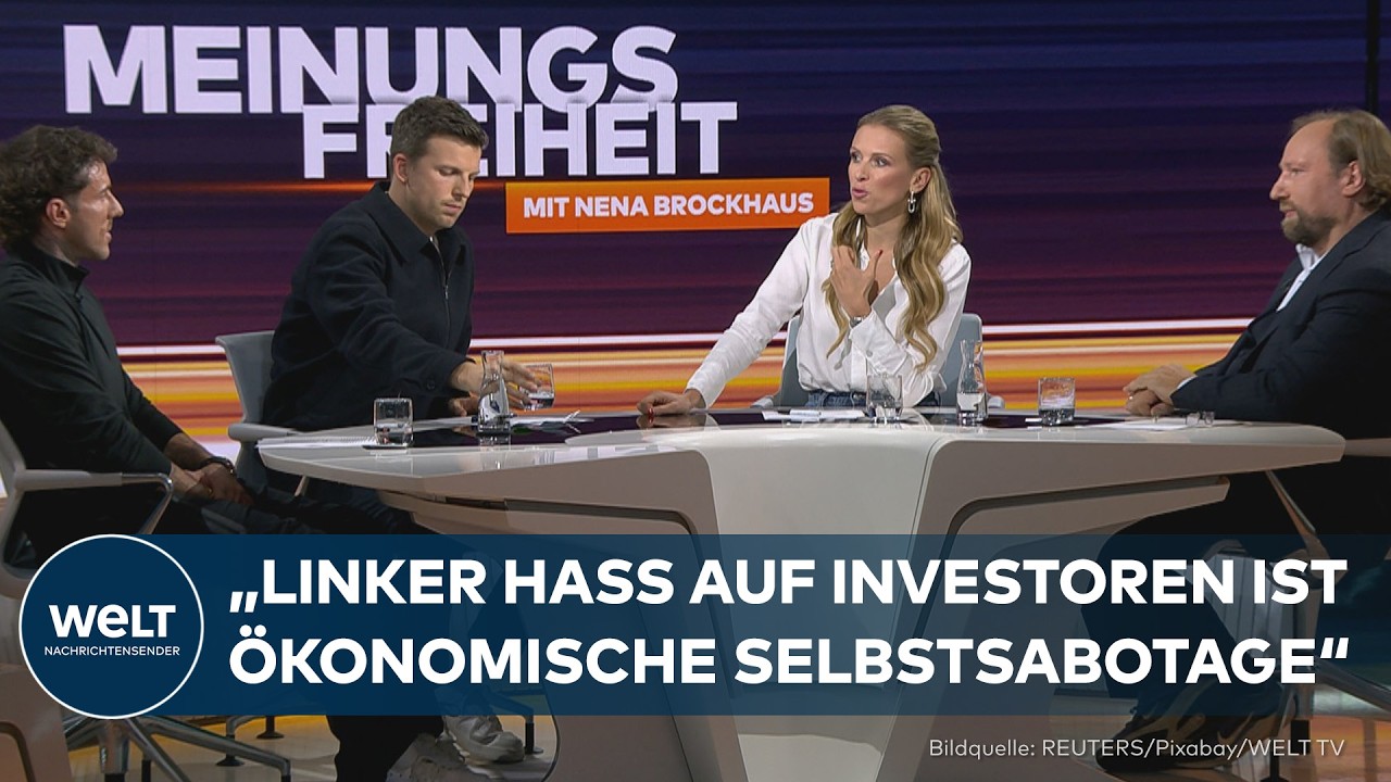 BERLIN: „Linker Hass auf Investoren ist ökonomische Selbstsabotage“ MEINUNGSFREIHEIT gesamte Sendung