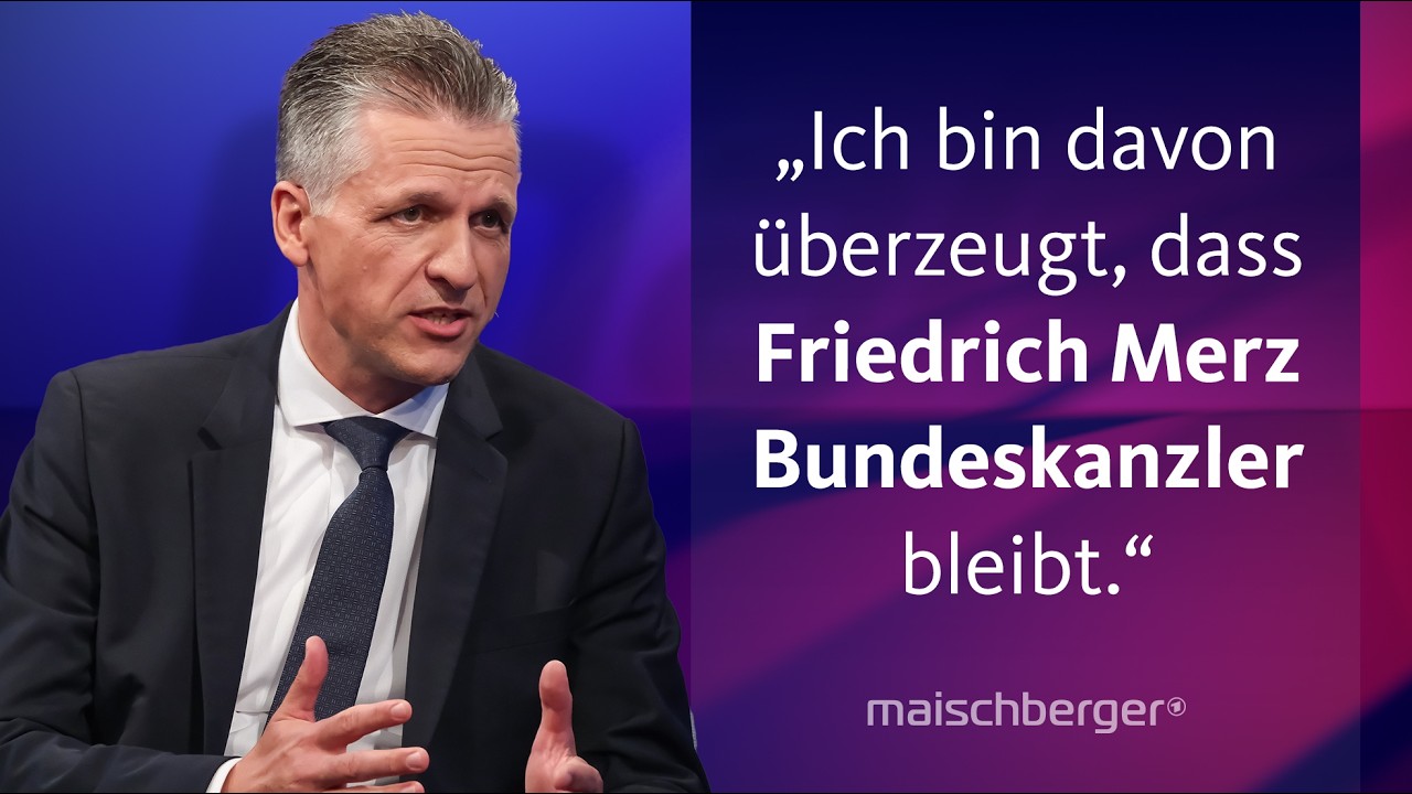 Thorsten Frei und Omid Nouripour über Reformdruck und Spritpreis-Entlastungen | maischberger