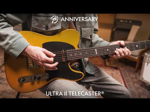 Fender Tele 75th Anniversary Liquid Gold 2026 - Gold image 3