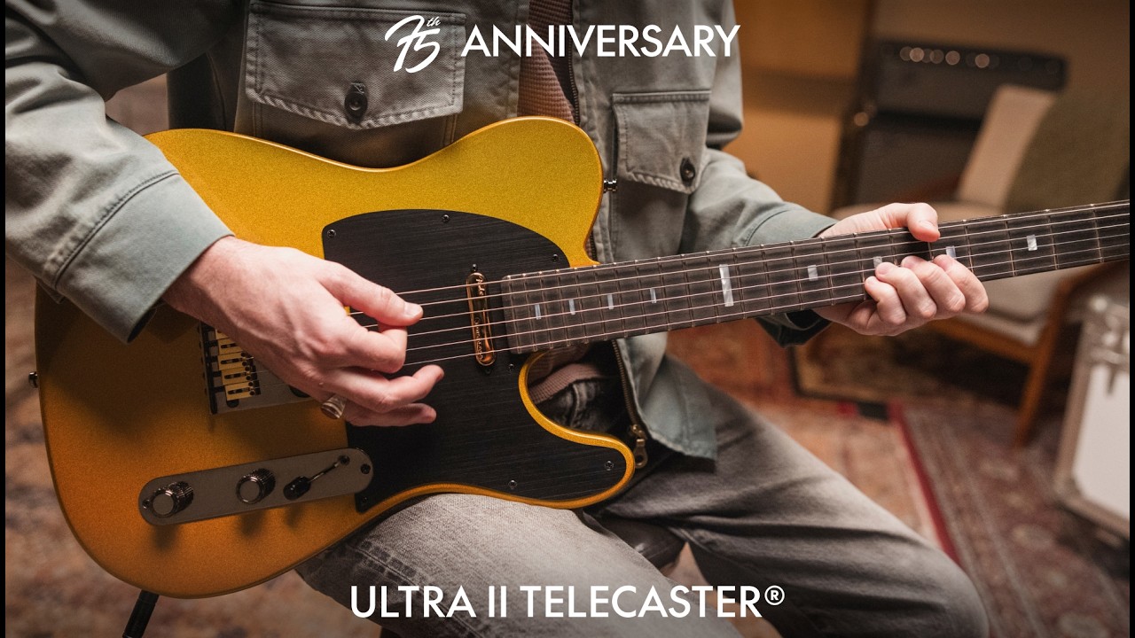 Introducing the 75th Anniversary American Ultra II Telecaster | Tele 75 | Fender - YouTube