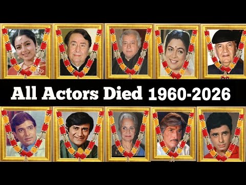 Bollywood Actors Death List (1960–2026) 😱 | 200+ Stars Then & Now | Bollywood Vault