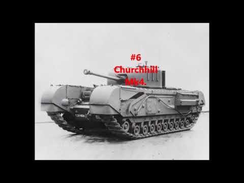 Top 10 ww2 tanks