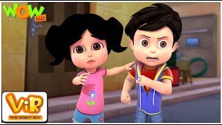 The Lady Jinn Part - 1 | Vir: The Robot Boy | Action cartoon for kids | Wow Kidz
