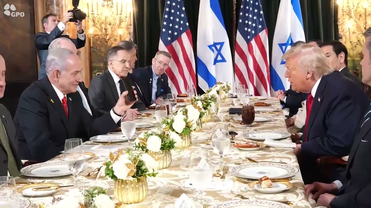 רה"מ נתניהו והשר קיש מבשרים לנשיא טראמפ על ההחלטה להעניק לו את פרס ישראל