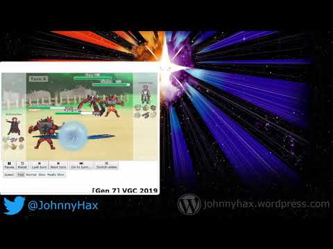 Lunala Kyogre team - VGC19 SUN SERIES - QR code team showcase