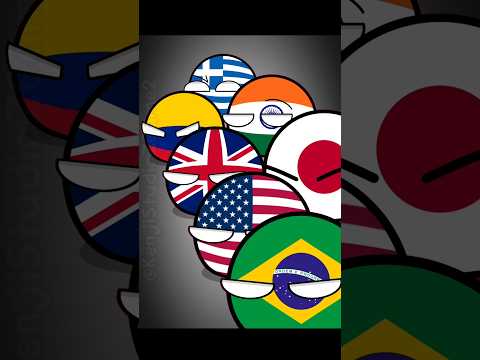 Eternal Enemies || Brazil Vs Venezuela || [ CountryBalls ] || #countryballs #shorts