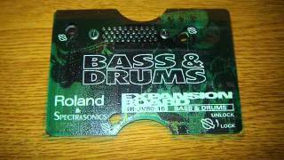 Video thumbnail for DEMO 2 Roland SR-JV80-10 "Bass & Drums" by Pedro Castillo