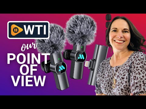 2pcs Lavalier Wireless Microphone for iPhone iPad - WTI product video review