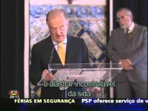 U2 Honoured with the Order of Liberty, Lisbon, 2005