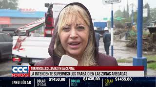 TORRENCIALES LLUVIAS EN LA CAPITAL