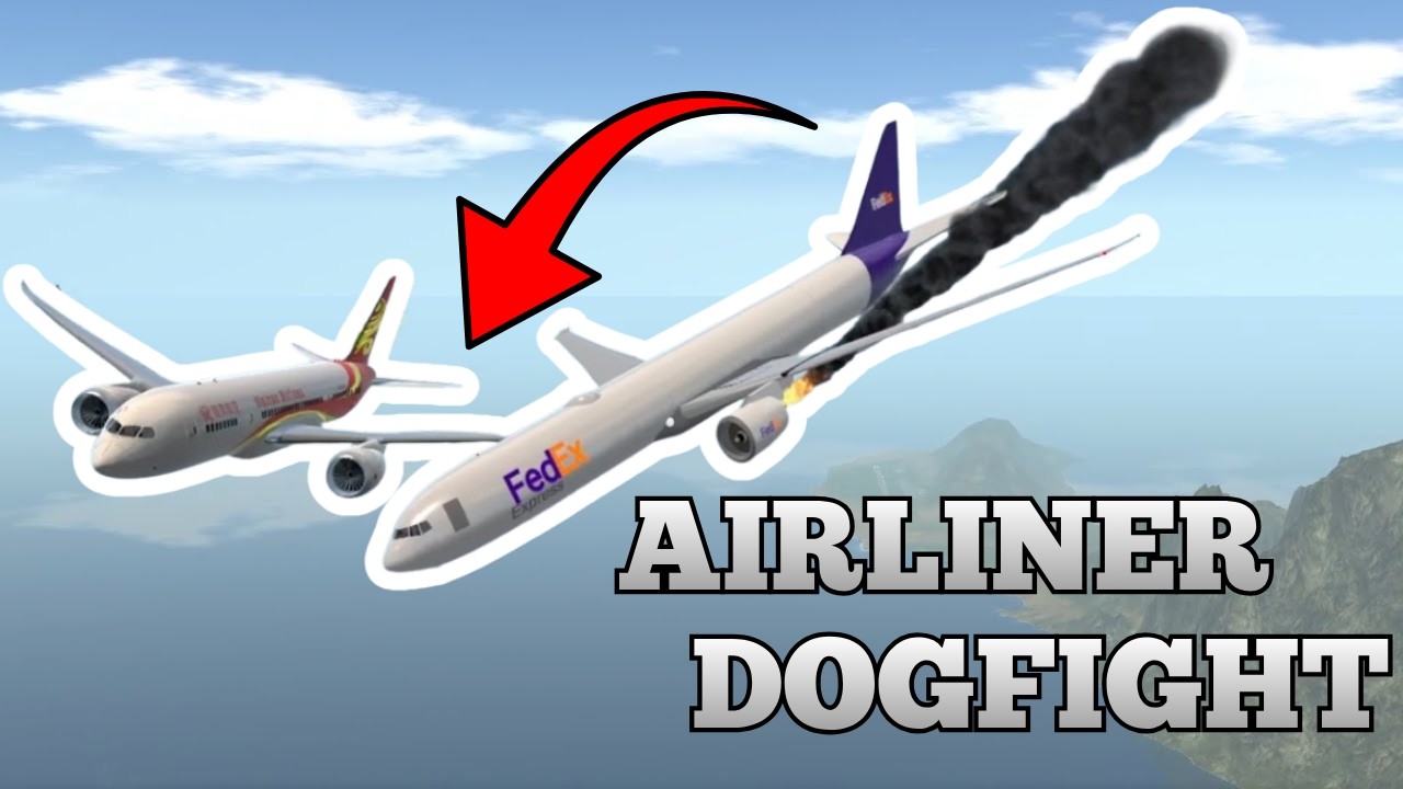Commercial Airliner Dogfight | SimplePlanes