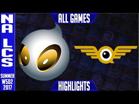DIG vs FLY Highlights ALL GAMES | NA LCS week 5 Summer 2017 | Dignitas vs FlyQuest