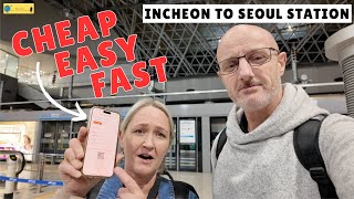 Thumbnail for How to Easily Get From Incheon Airport to Seoul Station by Train — AREX Step by Step