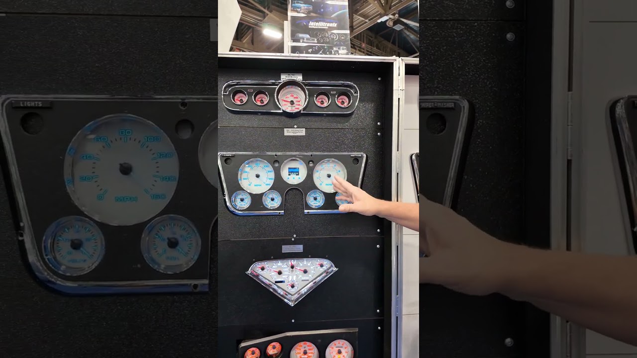 Intellitronix SEMA 2025: NEW CK Series ’67–’72 Chevy Truck Dash | LS Compatible + Gear Shift Package