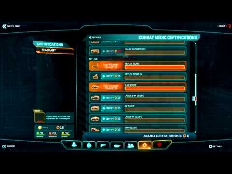 Planetside 2 Basic Training: Certification Points [Official Video]