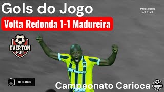 Gols: Volta Redonda 1x1 Madureira - Campeonato Carioca 2026 (Premiere)