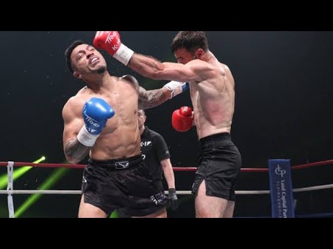 【K-1】アカピャン、”痛烈”カーフキックでダウン奪う完勝！サモアの剛腕を寄せ付けず