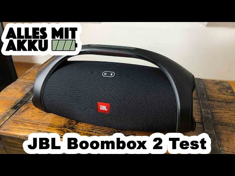 JBL Boombox 2 Bluetooth Lautsprecher Test | ALLES MIT AKKU