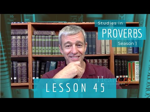 Studies in Proverbs | Chapter 3 | Lesson 8