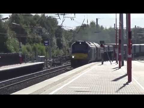 4S43 Class 68s Wigan North Western 68002 68003