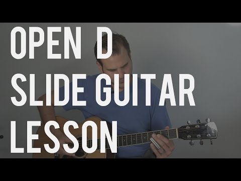 How to Play a Lively Open D Slide Guitar Rhythm| TB116