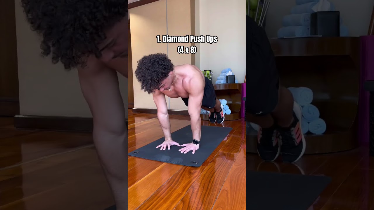 GROW Your Triceps in 15 Minutes Without Equipment