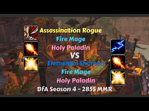 Assassination Rogue PvP 8.3 - Shamans are easy to kill