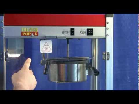 Instructions on popcorn machine
