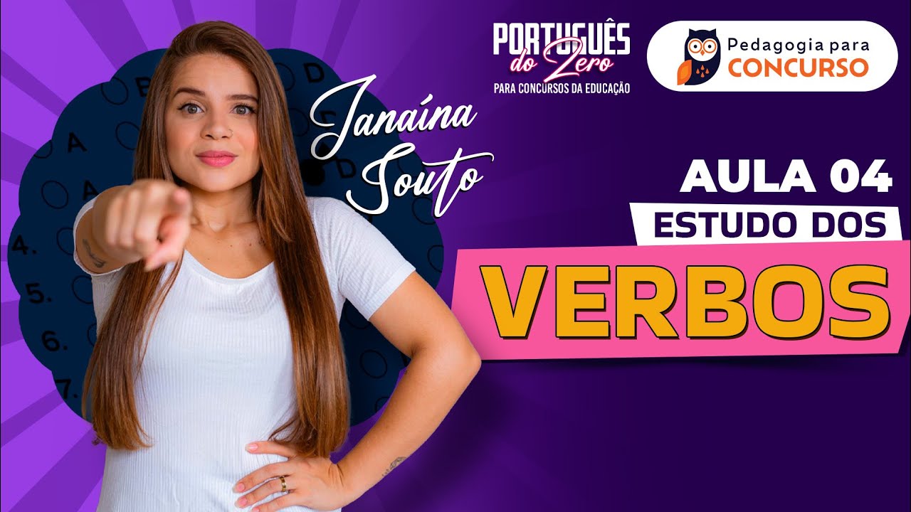 Estudo dos Verbos | Português do Zero para Concursos da Educação