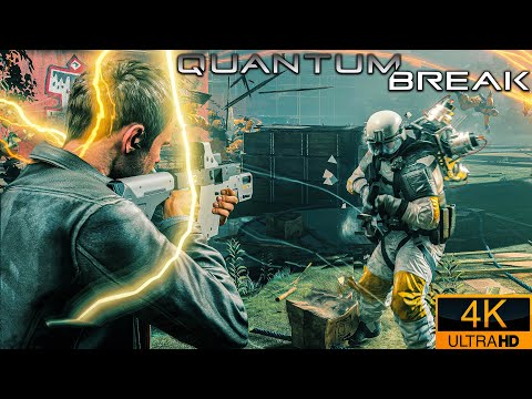 Quantum Break - Full Game Playthrough - 4K HDR